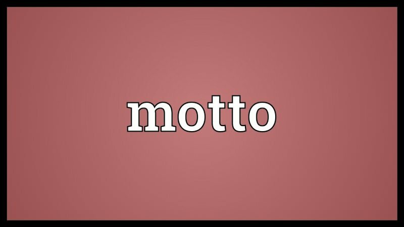 Hvad betyder motto, hvad bruges ordet motto til? Hvad betyder ordet motto ifølge TDK?