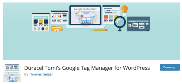 Chris anbefaler DuracellTomis Google Tag Manager til WordPress-plugin.
