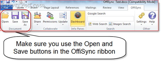 OffiSync: Synkroniser Google Docs med Office 2010