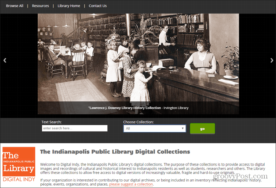 indianapolis digitale arkiver
