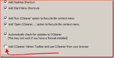 Download CCleaner for sikkert at slette / slette filer og cache fra windows