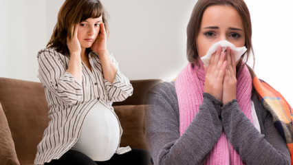 Hvad er forkølelse og influenza for gravide kvinder? Behandling af influenza hjemme under graviditet fra Saraçoğlu