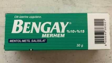 Hvad bruges Bengay creme til, og hvad er Bengay creme god til? Hvordan bruger man Bengay creme?