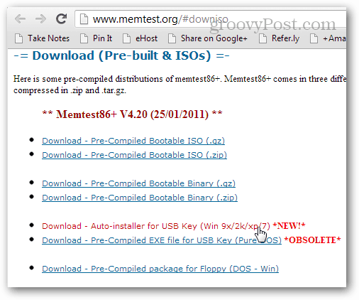 memcheck86 download usb boot installer