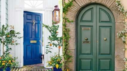 Hvad er de indvendige dørfarver, der bruges til boligindretning? Ideelle farver til indvendige døre