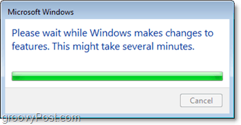 Vent til windows 7 slukker ie8