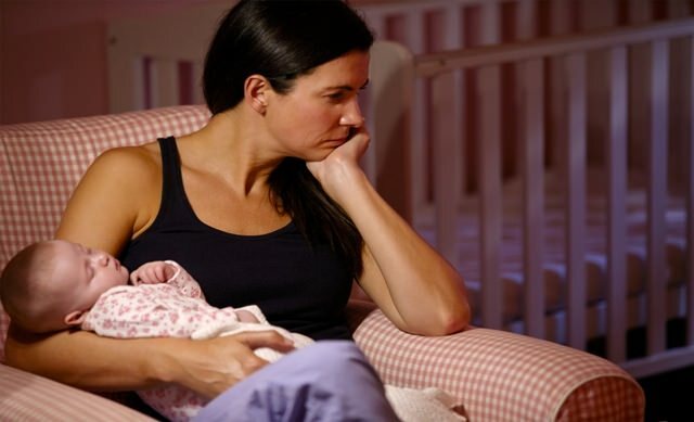 Postpartum depression symptomer