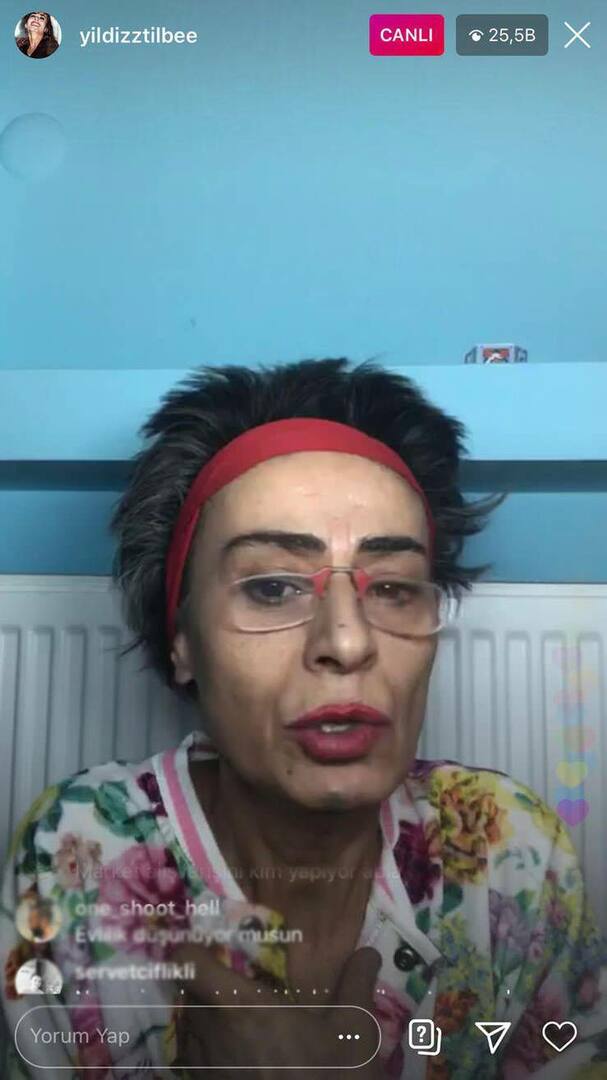 Make-up video, der griner fra Yıldız Tilbe