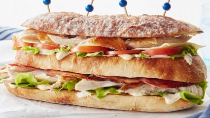 Hvordan fremstilles Club Sandwich? Club sandwich opskrift derhjemme