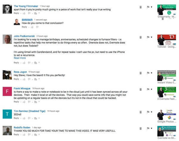 YouTubes nye kommentarfunktioner giver mulighed for en mere dynamisk samtaletråd på videoer.