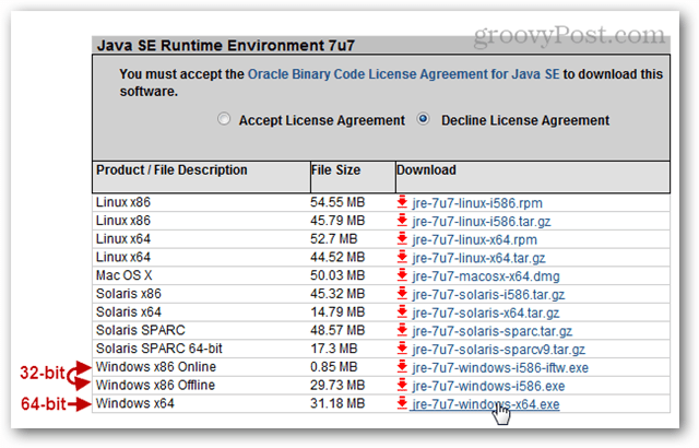 Java Zero Day Exploit er fast i manuel opdatering version 1.7.0_07