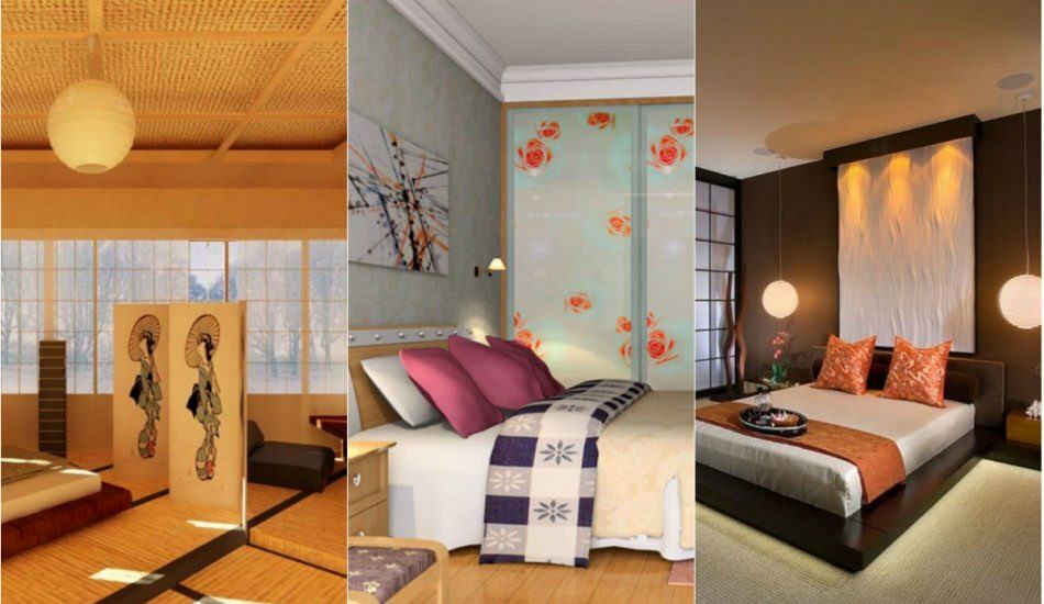 2018-2019 japansk stil soveværelsesdekoration
