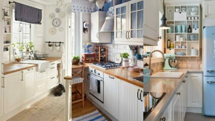 Forslag til dekoration til dine små køkkener