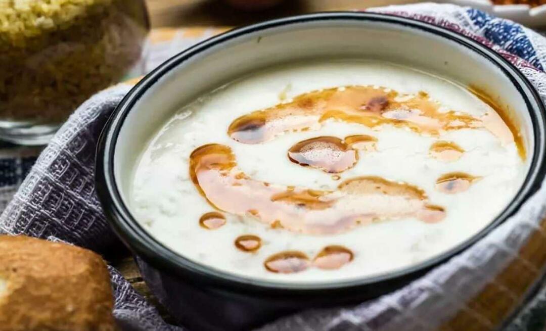 Hvordan laver man den lokale paradis-suppe i Bursa? Himmelsk suppe opskrift