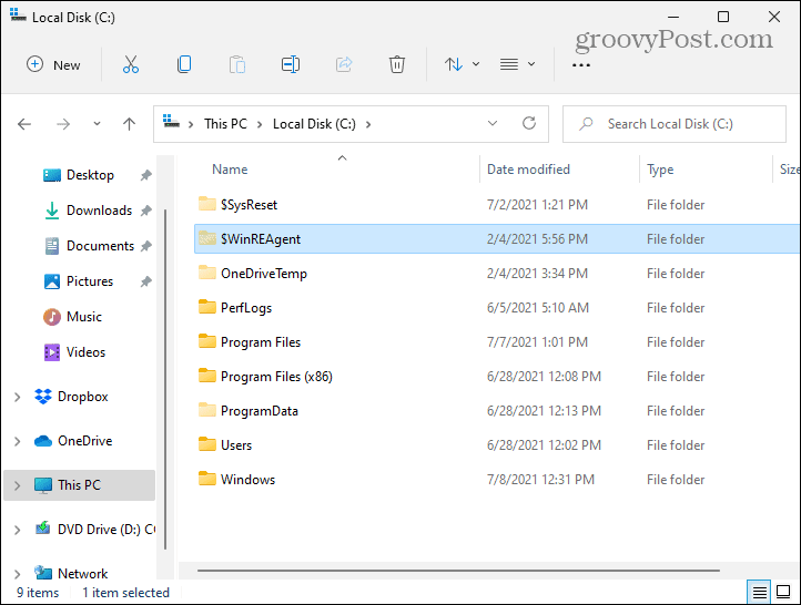 Sådan vises skjulte filer og mapper på Windows 11