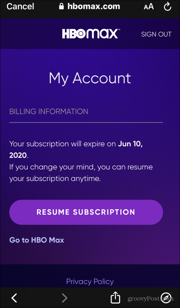  genoptag abonnement på hbo max