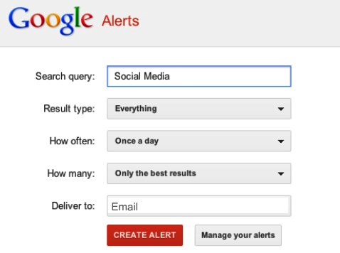 google alarmer