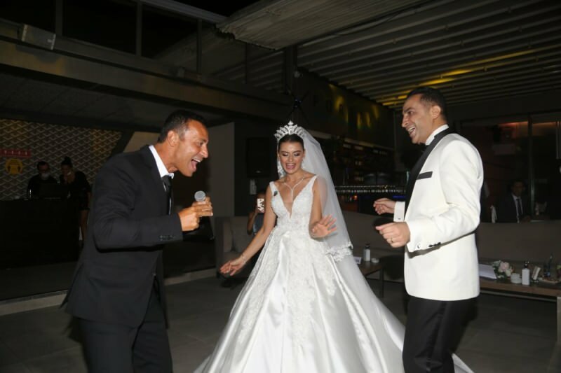 Brylluppet, der samler berømte navne! Sinan Güzel og Seval Duğan blev gift