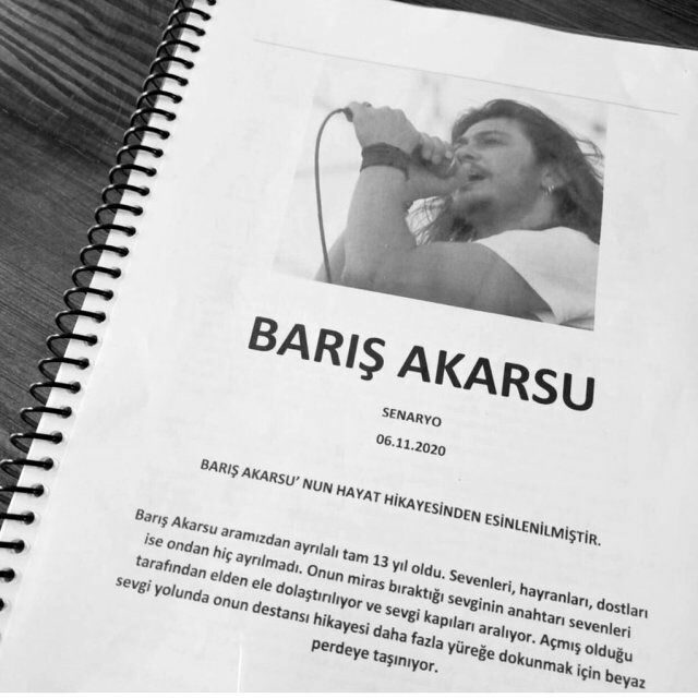 Livet til den afdøde kunstner Barış Akarsu bliver til en film ...