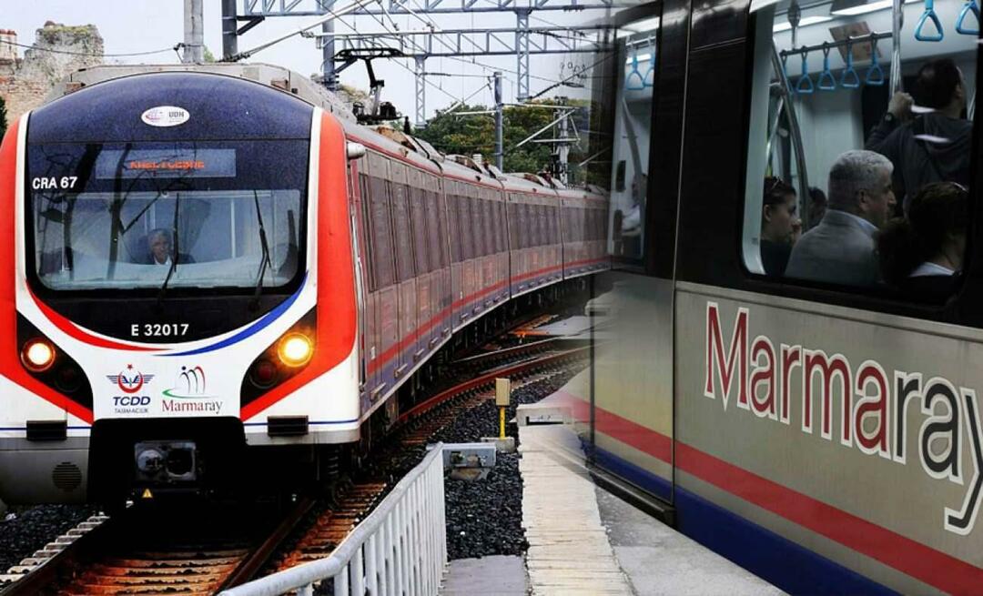Hvilke stoppesteder passerer Marmaray? Hvor meget koster Marmaray 2023? Marmaray tider