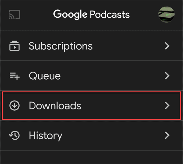 Download bibliotek lyt til en podcast offline