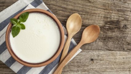 Chok diæt med yoghurt til dem, der ønsker at tabe sig i en fart