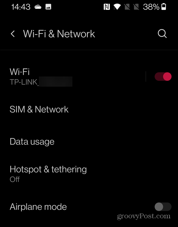 wi-fi og netværk