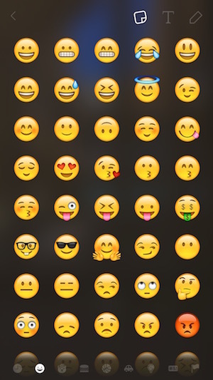 tilføj emojis til dit billede