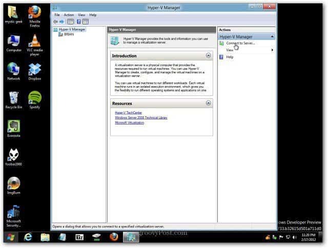 Windows 8: Aktivér Hyper-V til at oprette og administrere virtuelle maskiner