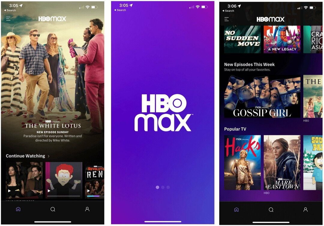 Bedste iPhone Apps HBO Max