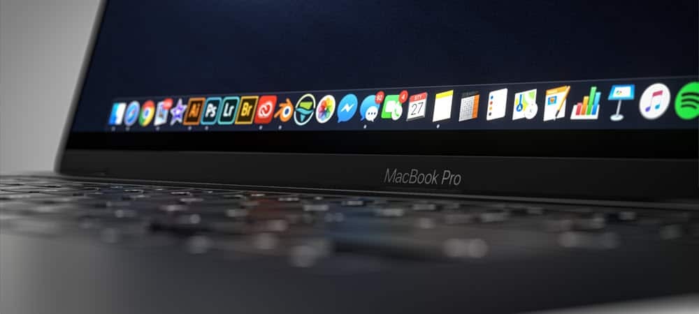 Macbook-skærm fremhævet