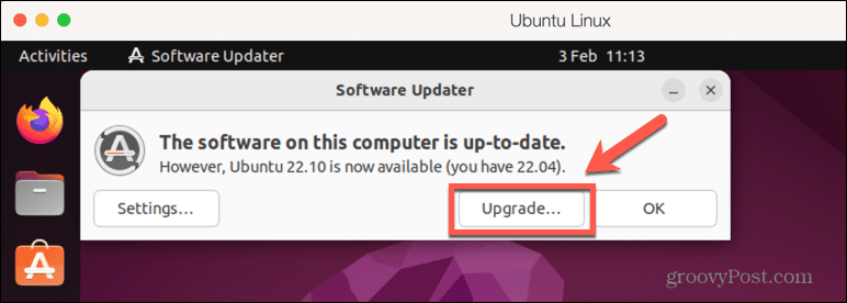 linux opgraderingssoftware