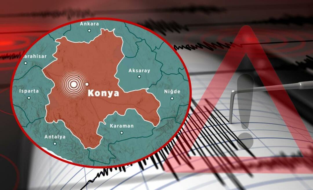 Går brudlinjen gennem Konya? Er der en fejllinje i Konya? Kommer der et jordskælv i Konya?