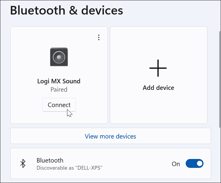 Tilslut Bluetooth-enhed