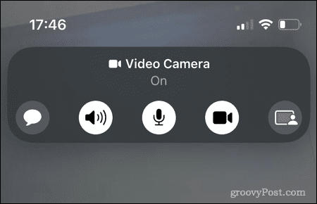 Facetime video på iphone