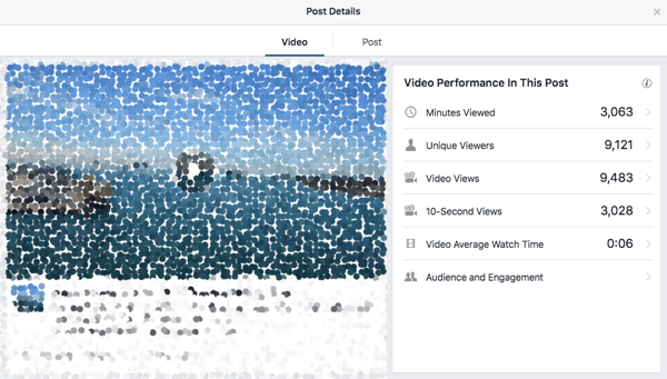 videometrics i facebook