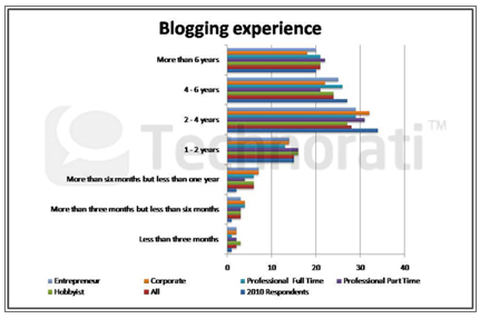 blogging oplevelse