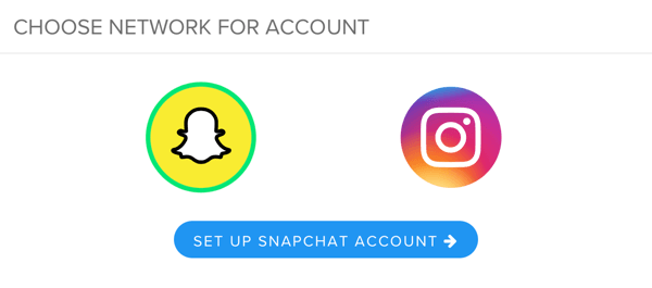 Link din Snapchat-konto til Snaplytics.