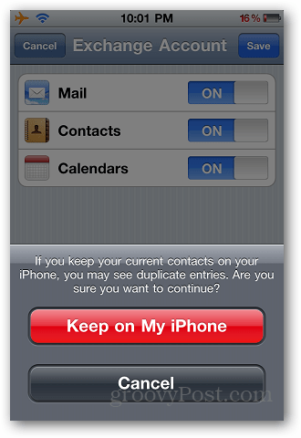 Overfør kontakter iPhone 7