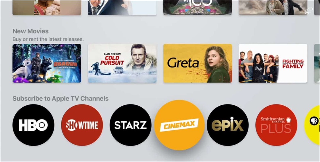 Sådan abonnerer du på premiumkanaler i den nye Apple TV-app