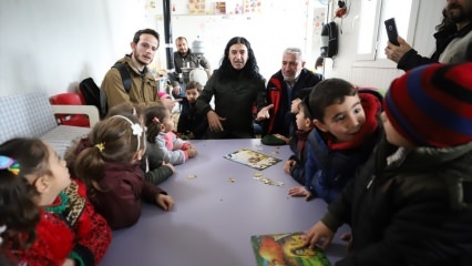 Murat Kekilli besøgte flygtningelejre i Syrien