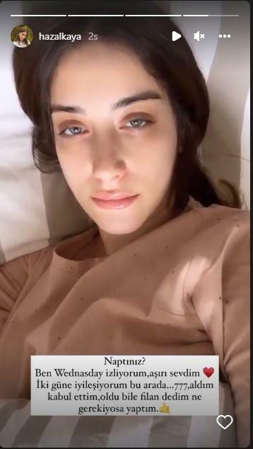 Hazal Kaya lavede et nyt opslag på sociale medier