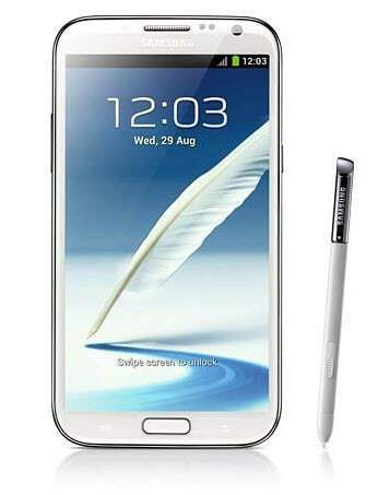 Samsung Galaxy Note II på T-Mobile i de kommende uger