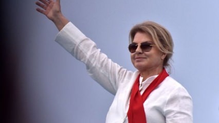 Figuren af ​​den tidligere premierminister Tansu Çiller vises på Madame Tussauds