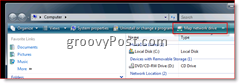 Kortlægge et netværksdrev i Windows 7, Vista og Server 2008 fra Windows Stifinder