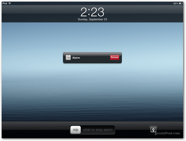Indstil iOS 6 Alarm til at vågne dig op med enhver sang