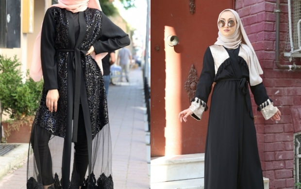 abaya-modeller til bryllup