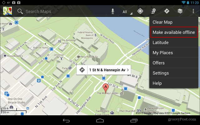 Sådan gør Google Maps tilgængeligt offline på Android