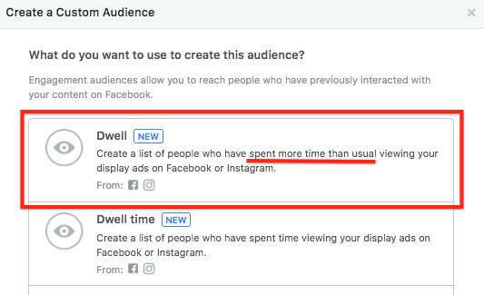  Facebook giver dig nu mulighed for at målrette mod folk, der brugte mere tid end normalt på at se dine annoncer.