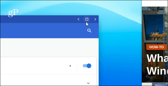 Chromebook opdelt skærm